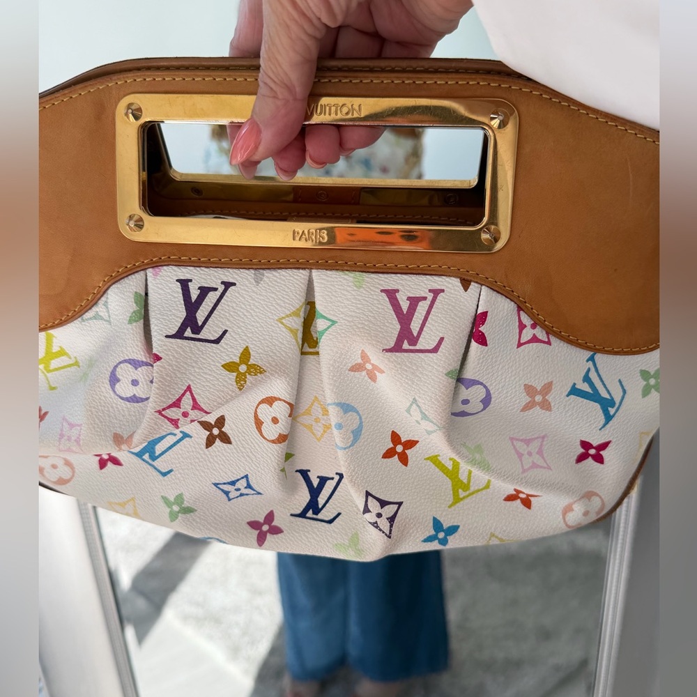 Louis Vuitton Judy Murakami Multicolor Monogram leather Bag - Picture 16 of 17